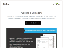 Tablet Screenshot of biblino.com
